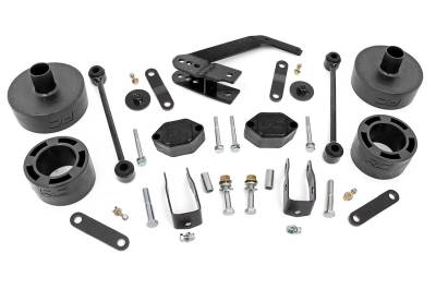 Rough Country Suspension Systems - Rough Country 2.5" Suspension Lift Kit for 07-18 Jeep Wrangler JK 4WD 635