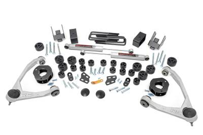 Rough Country Suspension Systems - Rough Country 4.75" Suspension Lift Kit 07-13 Silverado/Sierra 1500 RWD 254.20