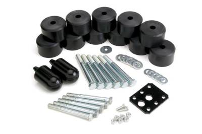 JKS - JKS Suspension 1.25" Polyurethane Body Lift Kit-Black JKS9904