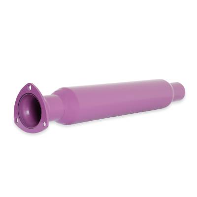 FlowTech - Flowtech 50230FLT Purple Hornies 3-Hole Header Muffler
