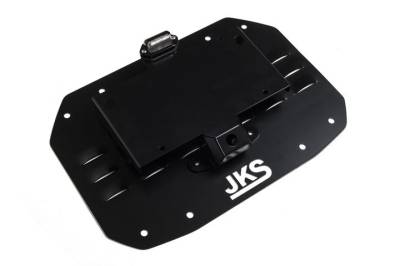 JKS - JKS Suspension Tailgate Vent Cover w/License Plate Relocation Bracket JKS8215