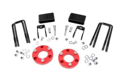 Rough Country Suspension Systems - Rough Country 2" Suspension Lift Kit for 16-24 Nissan Titan XD 868RED