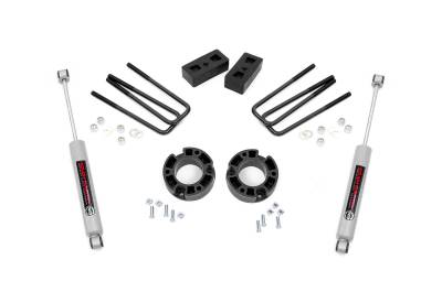 Rough Country Suspension Systems - Rough Country 3.5" Suspension Lift Kit 07-13 Silverado/Sierra 1500 RWD 26830