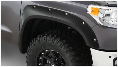 Bushwacker - Bushwacker Pocket Style Front Fender Flares Black for Tundra 30039-02