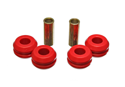 Energy Suspension - Energy Suspension 7.7106R Strut Rod Bushing Set Polyurethane Red