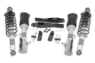 Rough Country Suspension Systems - Rough Country 66532 2" Suspension Lift Kit for 07-16 Jeep Compass 4WD