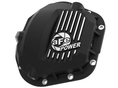 aFe Power - aFe Power Pro Series Aluminum Front Differential Cover-Black 46-71100B