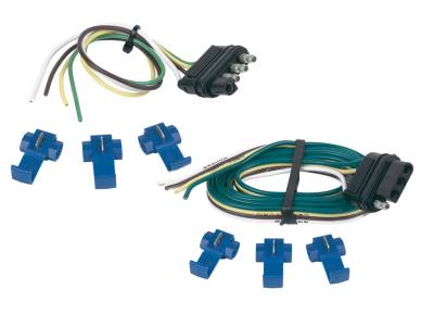 Hopkins Towing Solution - Hopkins 48205 4-Wire Flat Connector Vehicle To Trailer Wiring Connector