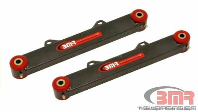 BMR Suspension - BMR TR002H Toe Rods Rear Non-Adjustable Poly Bushings