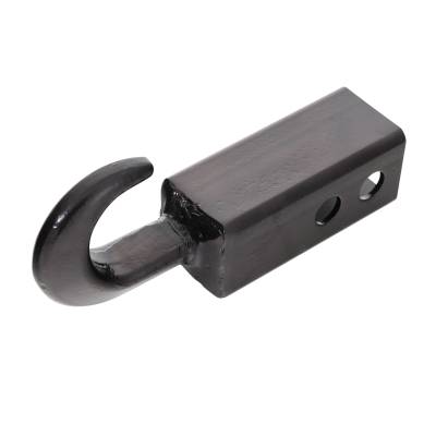 Smittybilt - Smittybilt 7610 Hitch Receiver Tow Hook Black for Standard 2" Receiver