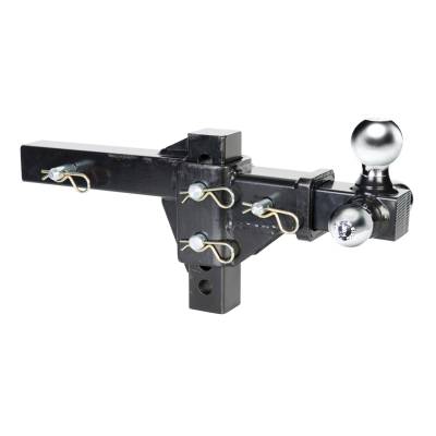 Husky Towing - Husky Towing 2" Tri-Ball Adjustable Trailer Hitch Ball Mount 30001