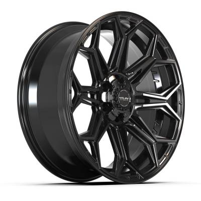 4PLAY - 4PLAY Wheels 4P83-22090-6D55-12B 4P83 22x9 6x5.5 6x135 12mm Gloss Black