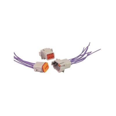 MSD - MSD Ignition 8185 8-Pin Deutsch Connector Assembly 16 Gauge