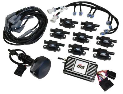 MSD - MSD Ignition 601523 DIS Direct Ignition System Kit Black for Ford SB 289/302