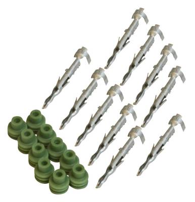 MSD - MSD Ignition 8190 Male Pin & Seal 10Pc