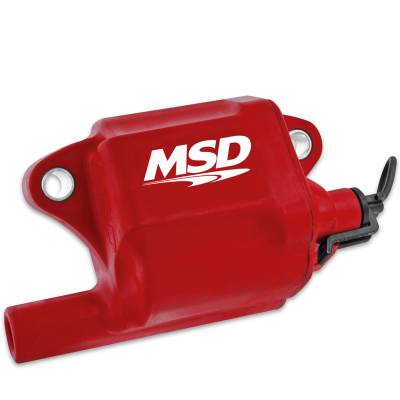 MSD - MSD Ignition 8287 Pro Power Ignition Coil for 05-13 GM LS2/LS7 Engines Red Each