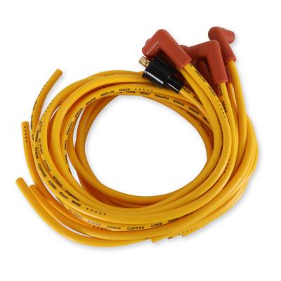 ACCEL - ACCEL 4039 Universal Super Stock Spark Plug Wire Set 8mm Yellow for GM/Dodge