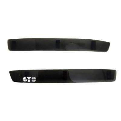 GT Styling - GT Styling GT040W Front Turn Signal Covers Smoked 2Pc for 91-96 Chevy Corvette