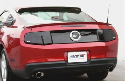 GT Styling - GT Styling GT4154 Rear Blackout Panel Smoked for 10-14 Ford Mustang