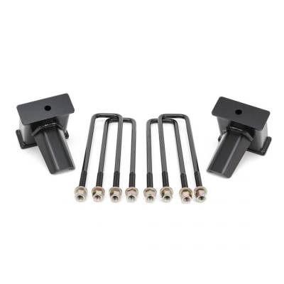 ReadyLift - ReadyLift 26-3950 5" Rear Steel Block w/U-Bolt Kit for 19-24 Silverado & Sierra