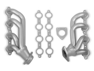 FlowTech - Flowtech 91843-1FLT Shorty Smog Headers 02-13 Silverado/Sierra 1500