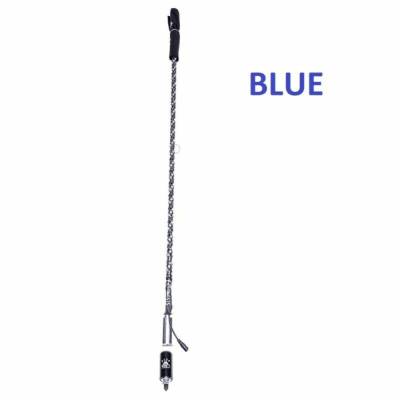 5150 Whips - 5150 Whips 24" Hyper Whip LED Safety Whip-Blue w/Magnet Mount & Flag-Each