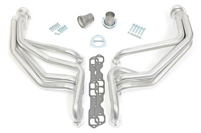 Hedman Hedders - Hedman 69088 HD Silver Long-Tube Headers for 67-91 GM 283-400 2&4WD Truck/SUV