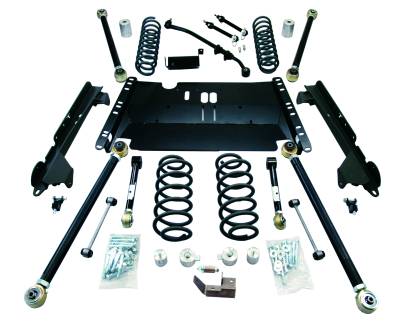 TeraFlex - TeraFlex 3" Enduro LCG Long Arm Suspension Lift Kit for Wrangler TJ 1449372