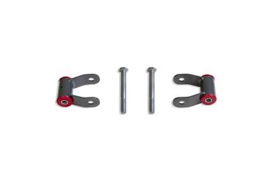 MaxTrac - MaxTrac 710515 1.5" Rear Lift Shackles for 01-10 Silverado/Sierra 1500HD 2WD/4WD