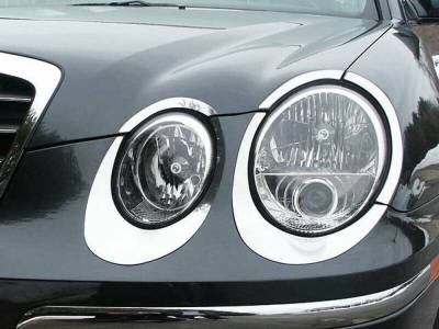 Quality Automotive Accessories - Quality Automotive HL24800 Headlight Trim for 04-06 Kia Amanti