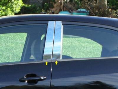 Quality Automotive Accessories - Quality Automotive PP12840 Pillar Post Kit for 13-14 Kia Rio