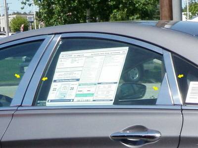 Quality Automotive Accessories - Quality Automotive PP11362 Pillar Post Kit for 11-14 Hyundai Sonata