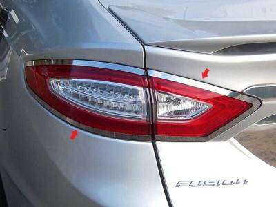 Quality Automotive Accessories - Quality Automotive TR53390 Taillight Trim 13-14 Ford Fusion