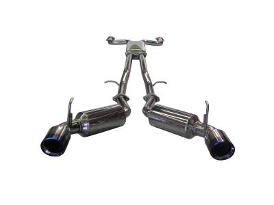 Injen - Injen SES1989TT Super SES Titanium Tip Exhaust System for 370Z