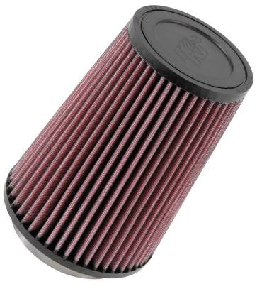 K&N - K&N RU-2710 Universal Clamp-On Air Filter