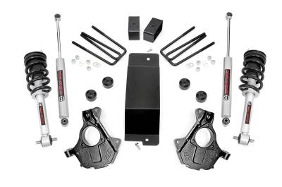Rough Country Suspension Systems - Rough Country 3.5" Suspension Lift Kit 14-18 Silverado/Sierra 1500 4WD 12432
