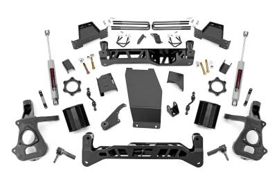Rough Country Suspension Systems - Rough Country 7" Suspension Lift Kit 14-18 Silverado/Sierra 1500 4WD 17431