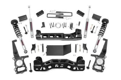 Rough Country Suspension Systems - Rough Country 4" Suspension Lift Kit 09-10 Ford F150 4WD 59931