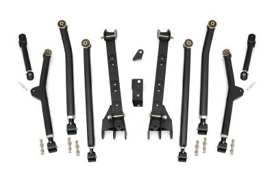 Rough Country Suspension Systems - Rough Country 63800U Long Arm Upgrade Kit for 4"-6" Lift for 04-06 Wrangler LJ
