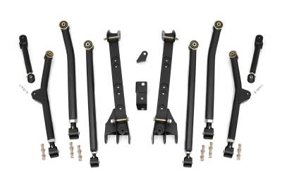Rough Country Suspension Systems - Rough Country 66300U Long Arm Upgrade Kit for 4"-6" Lift for 97-06 Wrangler TJ