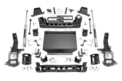 Rough Country Suspension Systems - Rough Country 6" Suspension Lift Kit for 16-24 Nissan Titan XD 4WD 87730