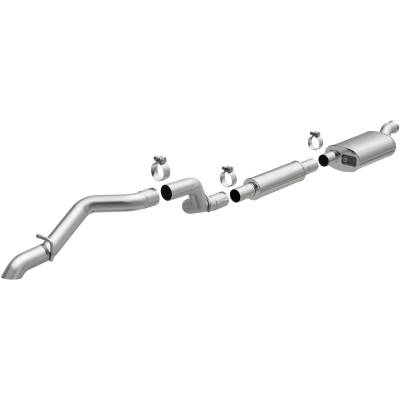 MagnaFlow Exhaust Products - MagnaFlow 19592 Overland Series Stainless Cat-Back System for 18-25 Wrangler