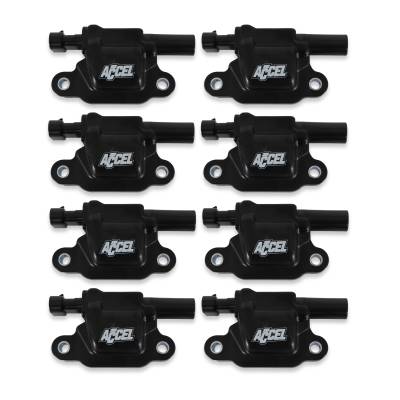ACCEL - ACCEL 140081-8 Direct Ignition Coil Kit for 2014+ Cadillac Chevrolet GMC 8pc