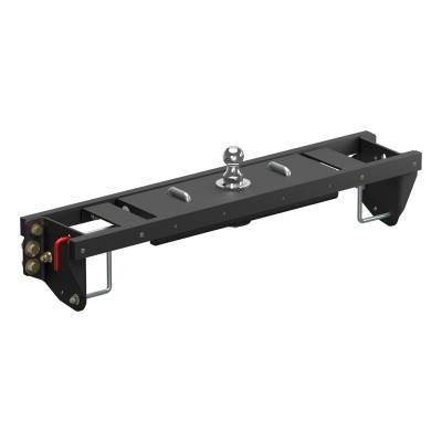 CURT - Double Lock EZr Gooseneck Hitch Kit w/Brackets Select Silverado Sierra HD