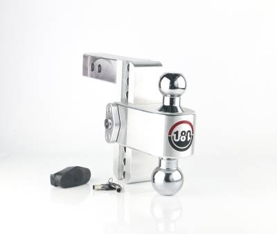 Weigh Safe - Weigh Safe 2" 180-DEG Class IV 6" Drop Hitch Receiver 12.5K CTB6-2