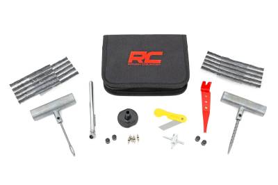 Rough Country Suspension Systems - Rough Country Emergency Tire Repair Kit w/Case Black 99060