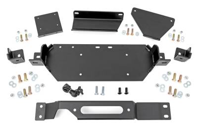 Rough Country Suspension Systems - Rough Country Front Hidden Winch Mount Kit 20-22 Super Duty 51119