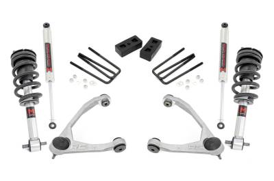 Rough Country Suspension Systems - Rough Country 3.5" Suspension Lift Kit 07-16 Silverado/Sierra 1500 RWD 19840