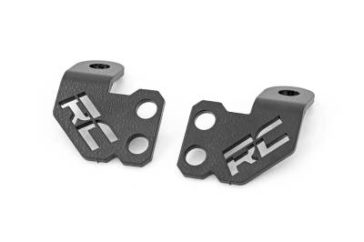 Rough Country Suspension Systems - Rough Country LED Whip Light Mounts Black for Polaris RZR XP1000 93051