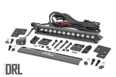 Rough Country Suspension Systems - Rough Country Bumper Mount 12" LED Light Bar Kit for Polaris Ranger 1000 93027